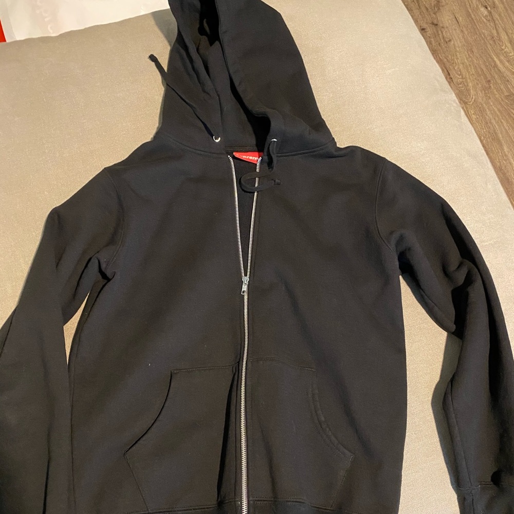 Supreme zippered hoody